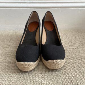 J. Crew espadrille wedge, size 9.5
